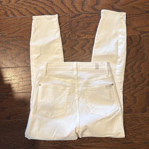 7 for All Mankind high waist ankle skinny jeans, size 27 - Picture 6 of 7